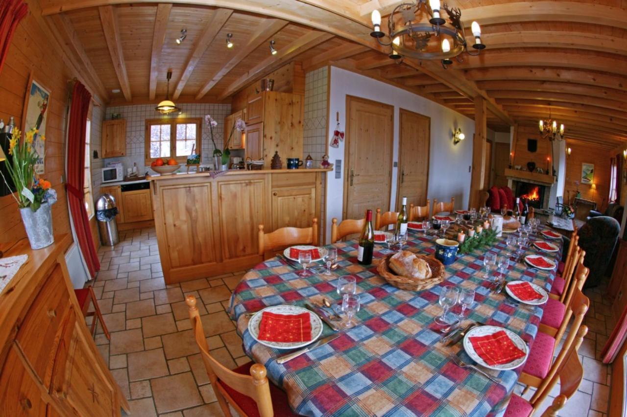 Chalet Le Sabot De Venus Combloux Extérieur photo