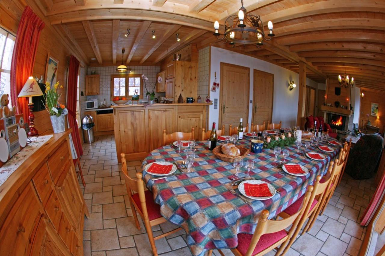 Chalet Le Sabot De Venus Combloux Extérieur photo